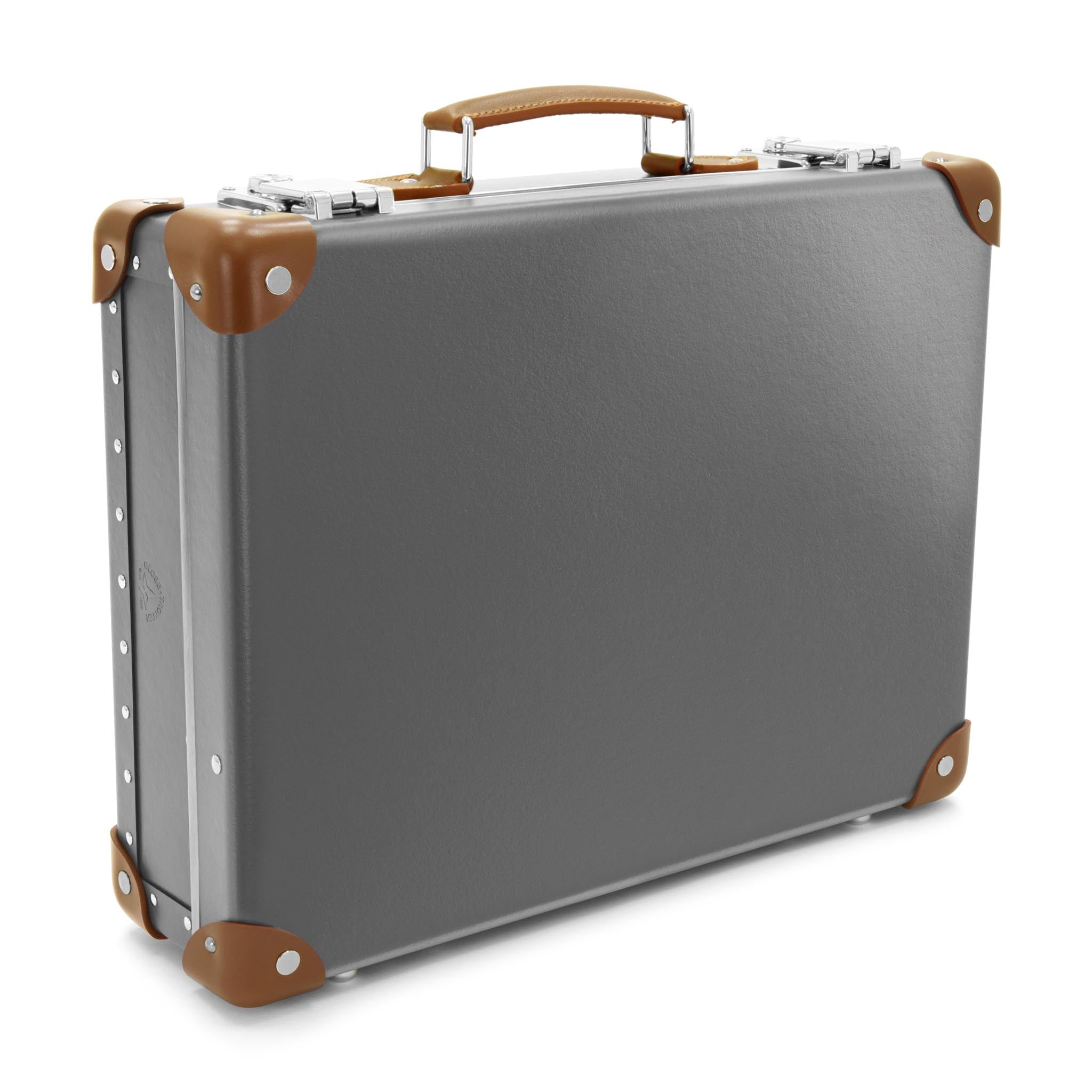 Centenary · Attaché | Grey/Caramel/Chrome