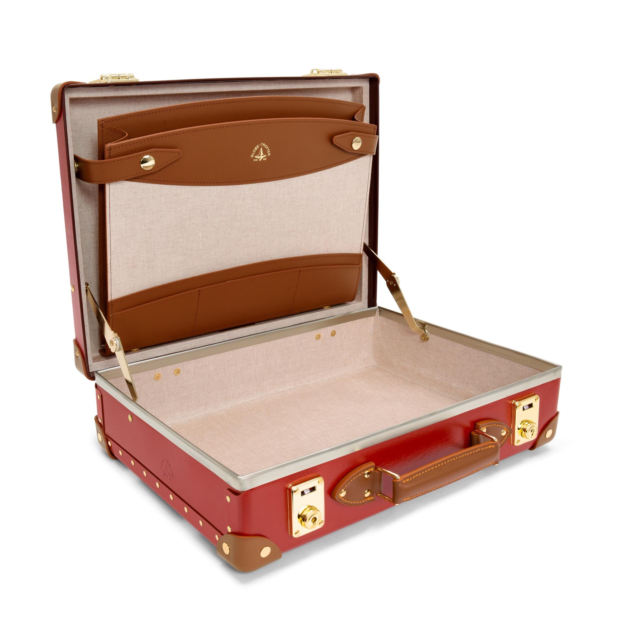 Centenary · Attaché | Red/Caramel/Gold