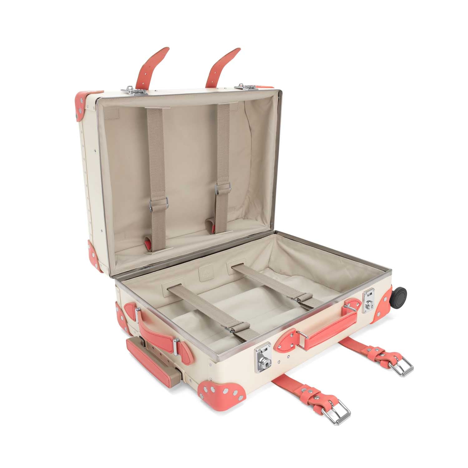 Centenary · Carry-On - 4 Wheels | Ivory/Flamingo/Chrome