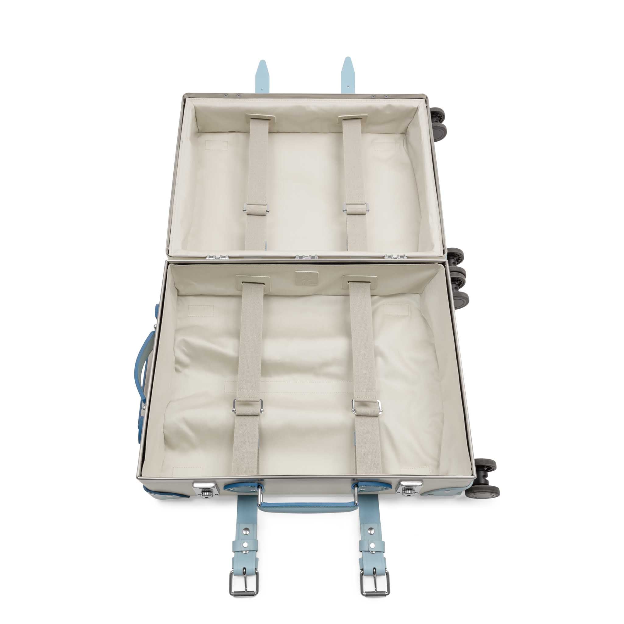Centenary · Carry-On - 4 Wheels | Ivory/Pastel Blue/Chrome