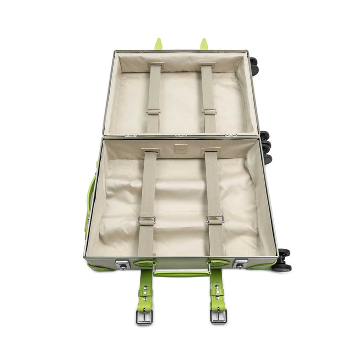 Centenary · Carry-On - 4 Wheels | Ivory/Parrot Green/Chrome