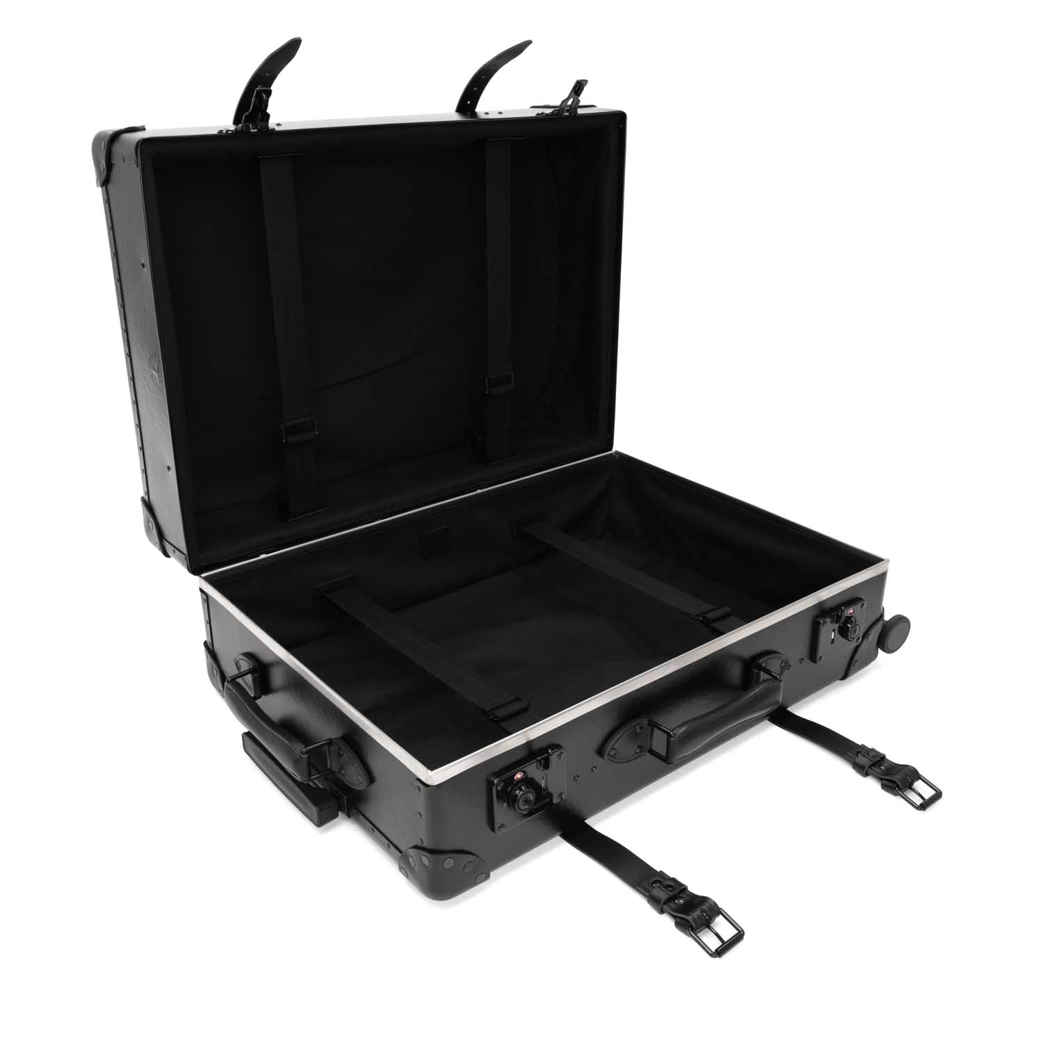 Centenary large check in 4 wheels black/ black