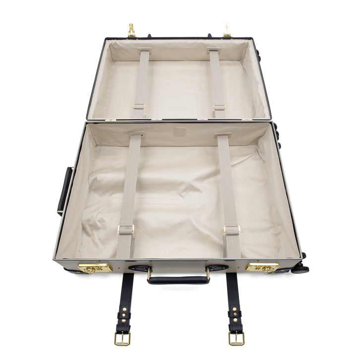 Centenary · Large Check-In - 4 Wheels | Ivory/Navy/Gold