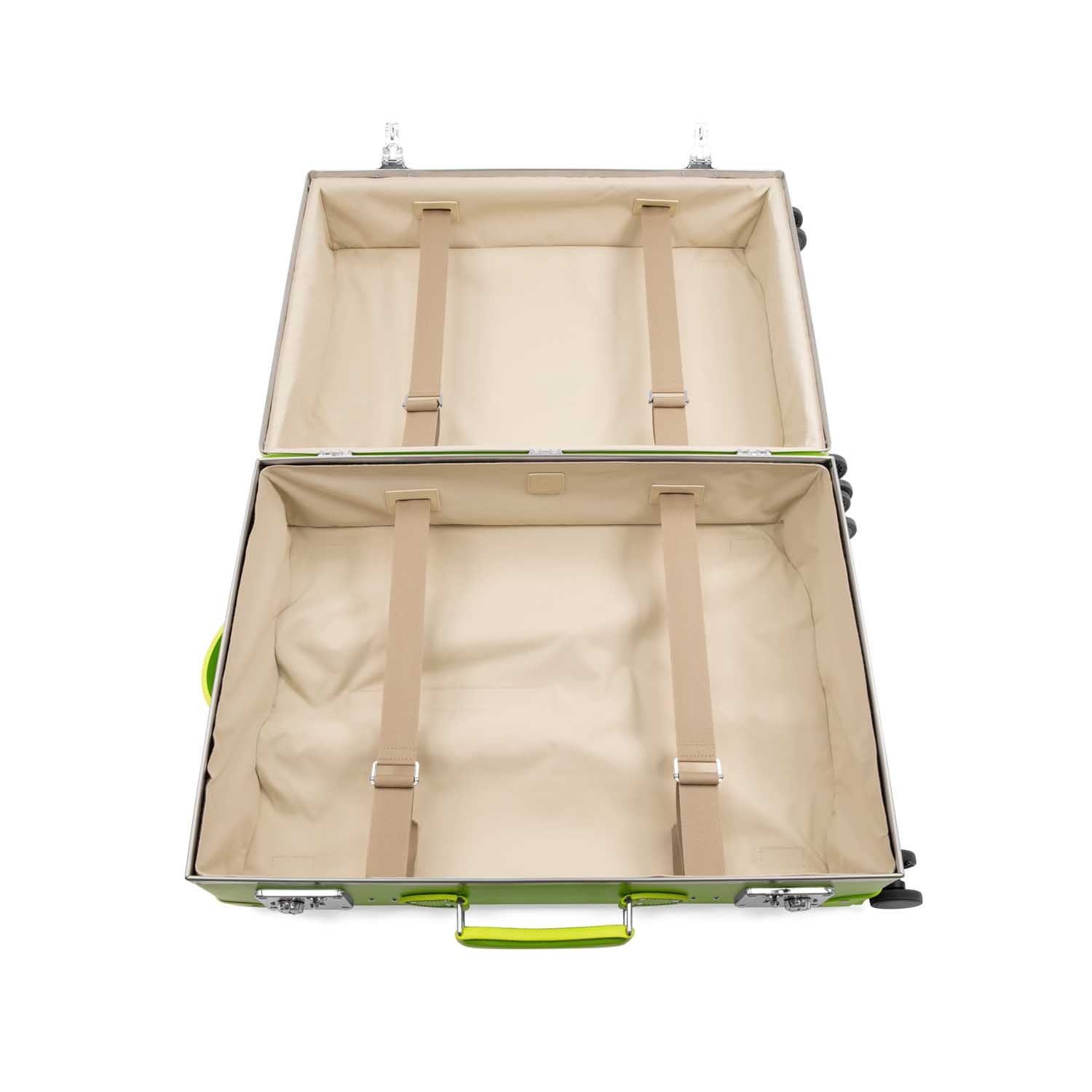Original · Large Check-In - 4 Wheels | Parrot Green/Parrot Green/Chrome