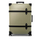 Centenary · Large Check-In - 4 Wheels | Olive/Black/Chrome - GLOBE-TROTTER
