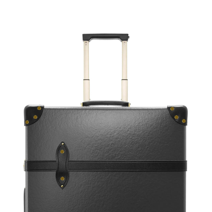 Centenary · Large Check-In - 4 Wheels | Charcoal/Black/Gold - GLOBE-TROTTER