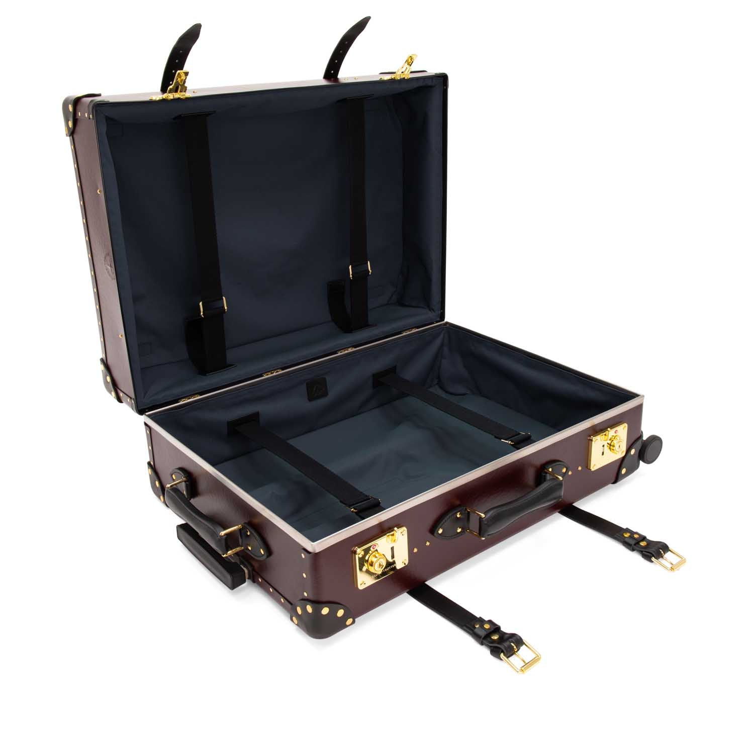 Centenary · Large Check-In - 4 Wheels | Oxblood/Black/Gold