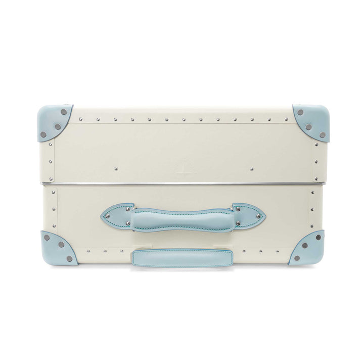 Centenary · Large Check-In - 4 Wheels | Ivory/Pastel Blue/Chrome