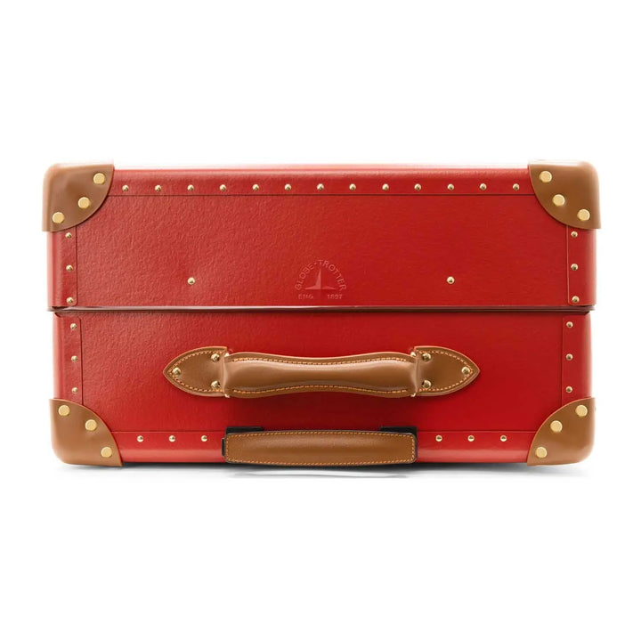 Centenary · Large Check-In - 4 Wheels | Red/Caramel - GLOBE-TROTTER