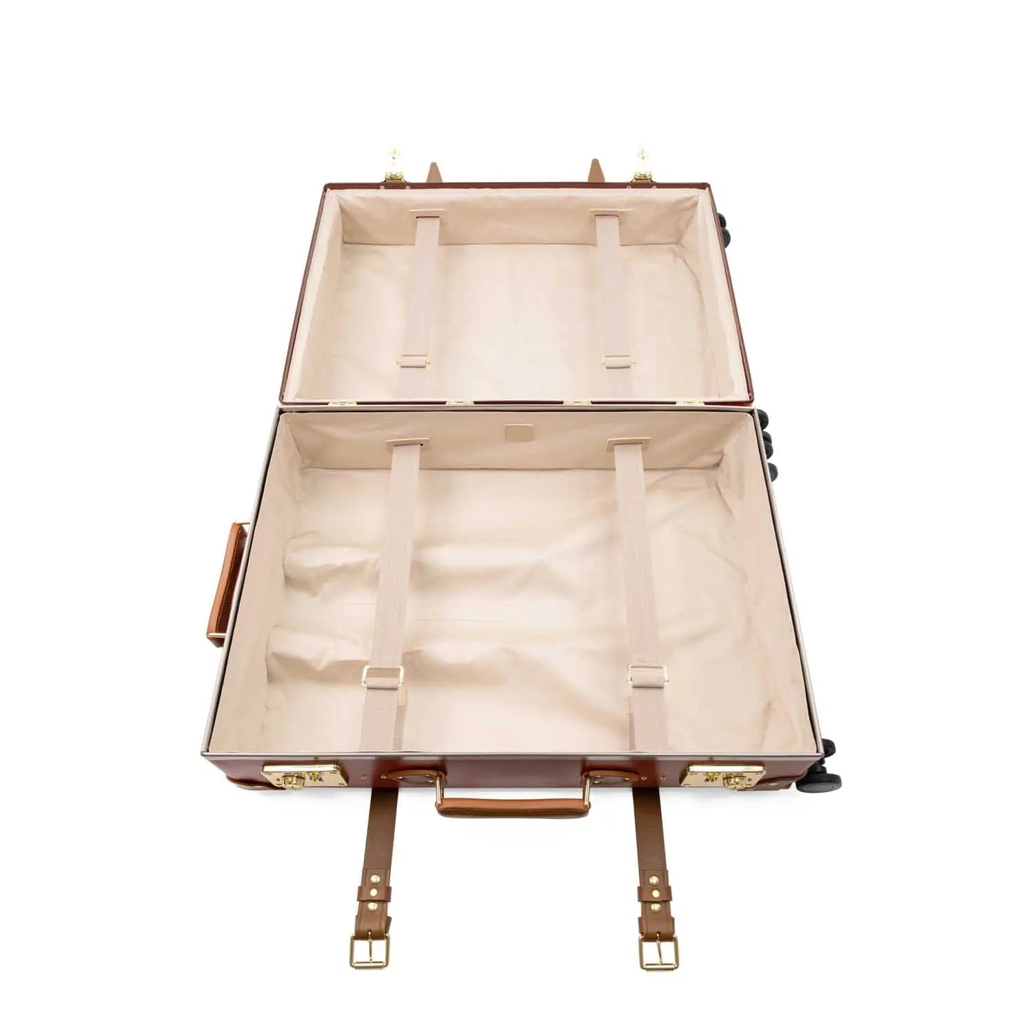 Centenary · Large Check-In - 4 Wheels | Red/Caramel - GLOBE-TROTTER