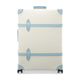 Centenary · Large Check-In - 4 Wheels | Ivory/Pastel Blue/Chrome