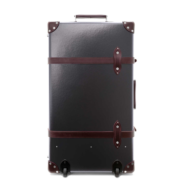 Centenary · Large Suitcase | Brown/Burgundy/Chrome