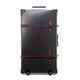Centenary · Large Suitcase | Brown/Burgundy/Chrome