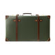 Centenary · Large Suitcase | Green/Brown/Gold