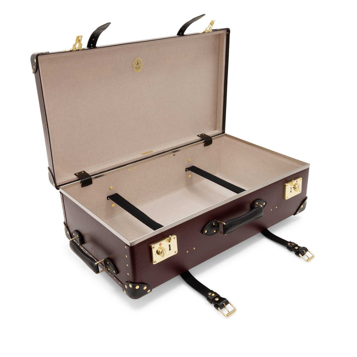 Centenary · Large Suitcase | Oxblood/Black/Gold