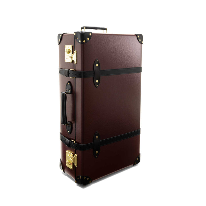 Centenary · Large Suitcase | Oxblood/Black/Gold