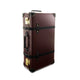 Centenary · Large Suitcase | Oxblood/Black/Gold