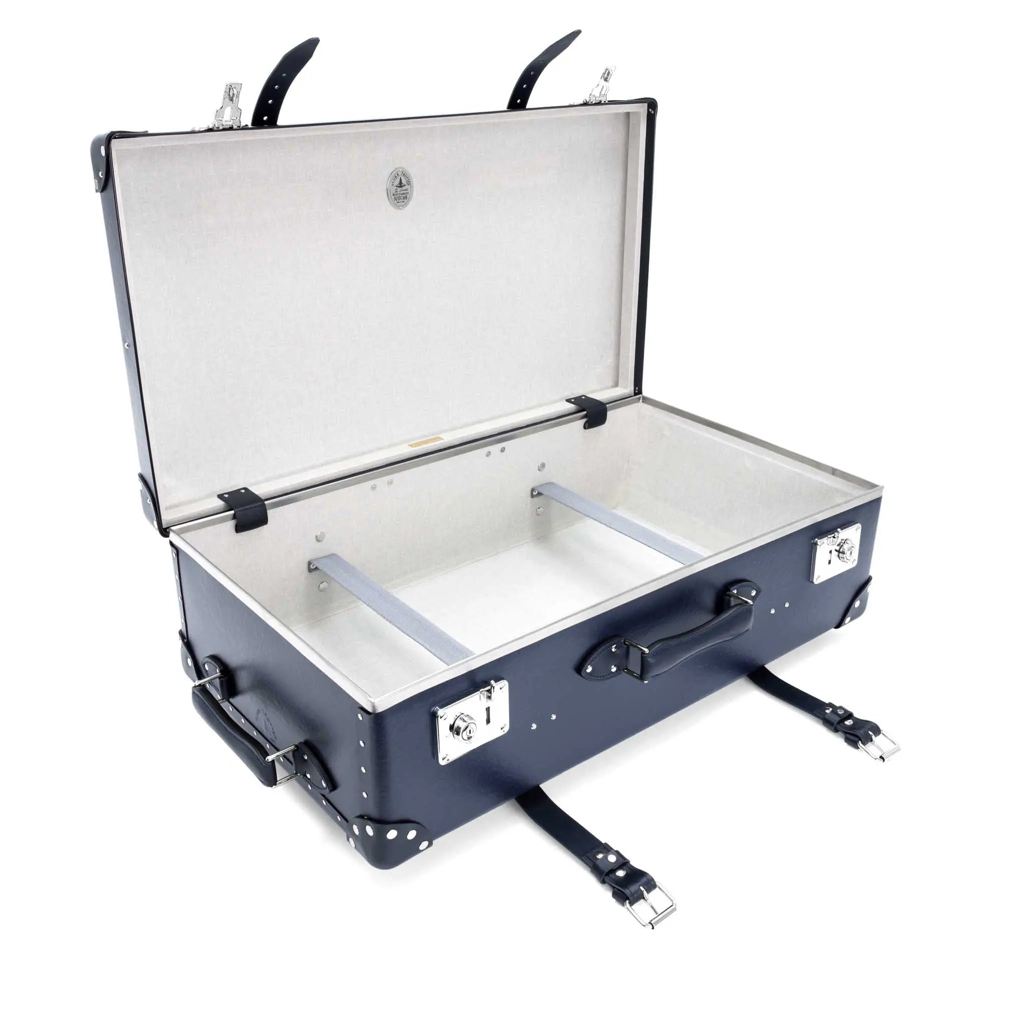 Centenary · Large Check-In - 2 Wheels | Navy/Navy - GLOBE-TROTTER