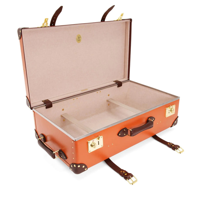 Centenary · Large Check-In - 2 Wheels | Marmalade/Brown - GLOBE-TROTTER