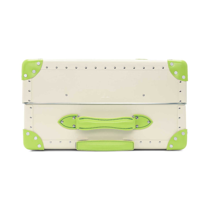 Centenary · Large Check-In - 4 Wheels | Ivory/Parrot Green/Chrome