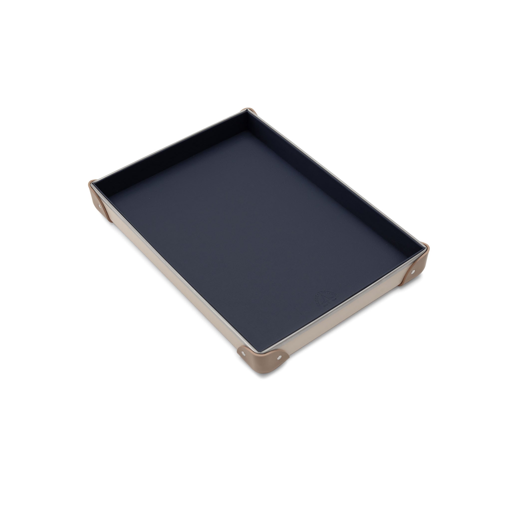 Home Collection · A4 Tray | Chalk/Moss/Chrome