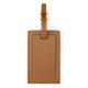 Luggage Tag | Caramel/Brass - GLOBE-TROTTER