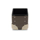 Home Collection · Pen Holder - Small | Noble Brown/Ivory/Gold