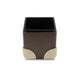 Home Collection · Pen Holder - Small | Noble Brown/Ivory/Gold