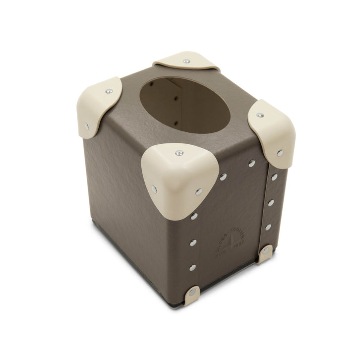 Home Collection · Tissue Box | Noble Brown/Ivory/Gold