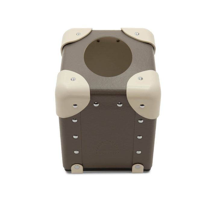 Home Collection · Tissue Box | Noble Brown/Ivory/Gold