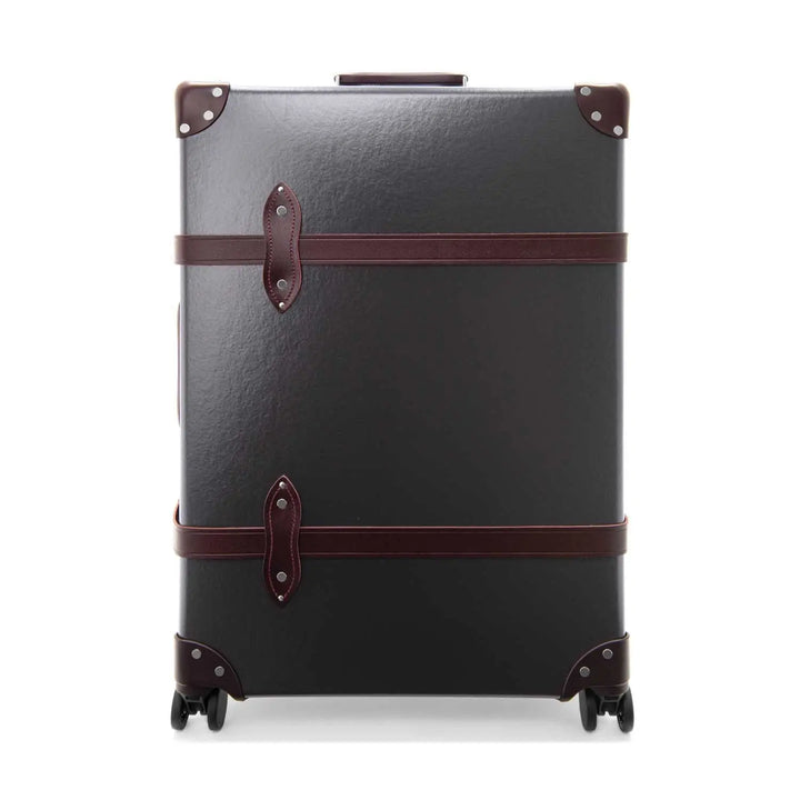 Centenary · Large Check-In - 4 Wheels | Brown/Burgundy/Chrome