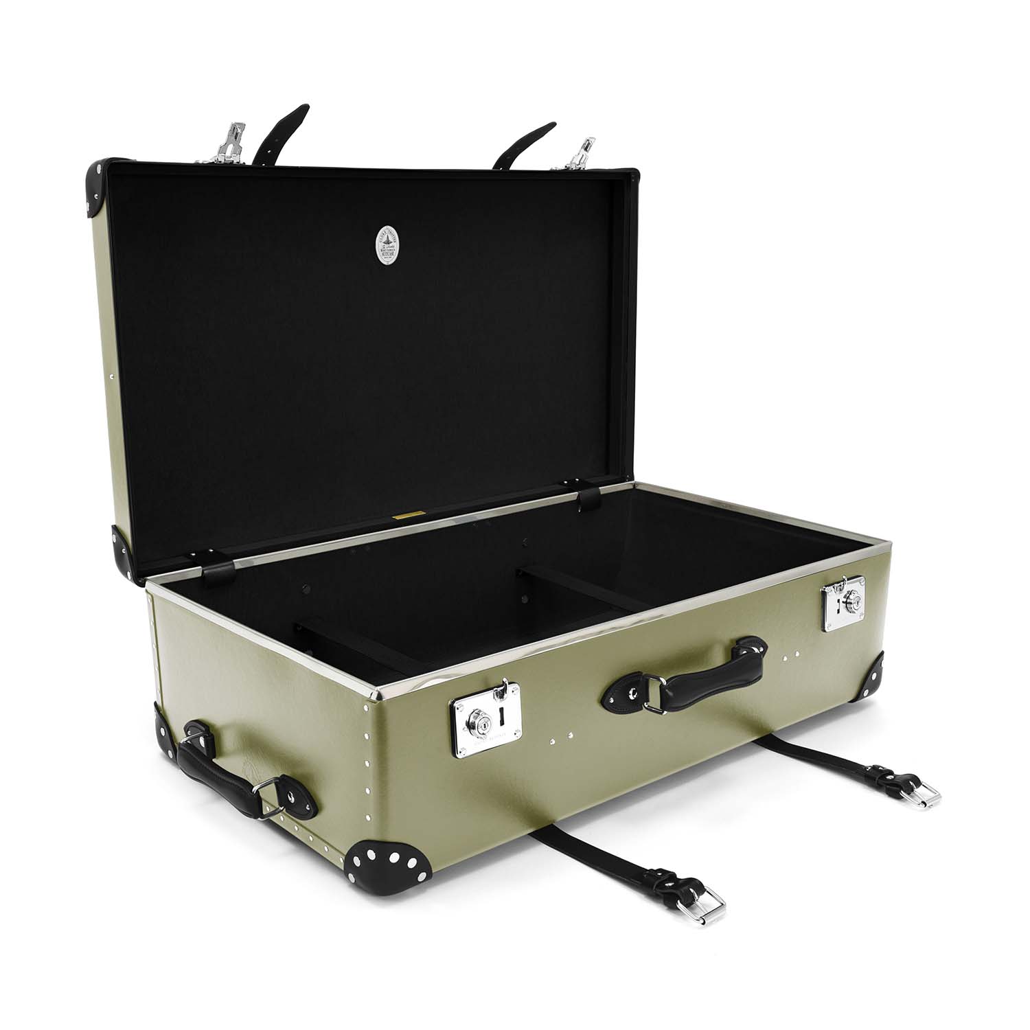 Centenary · XL Suitcase - 2 Wheels | Olive/Black/Chrome