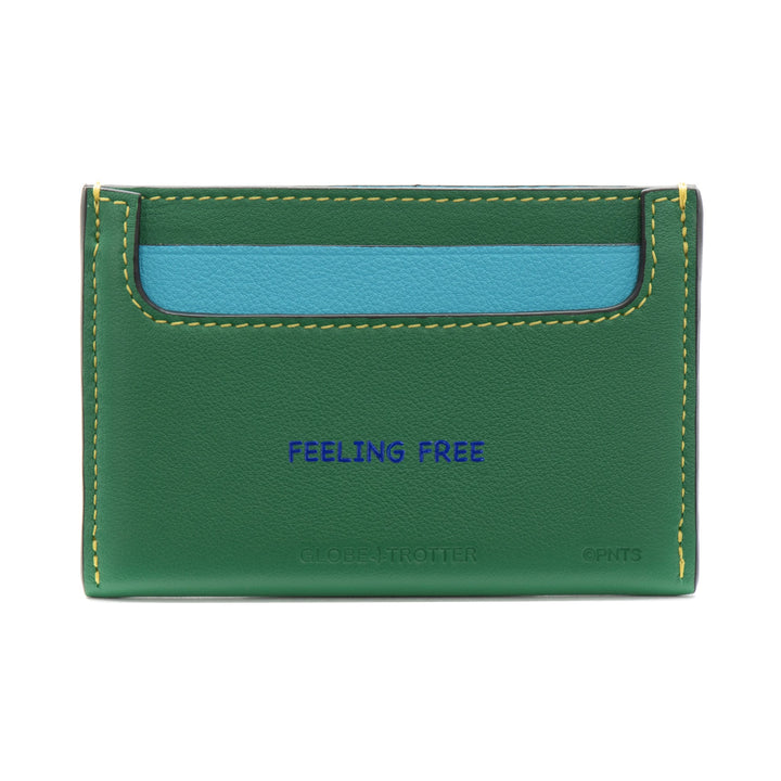 Peanuts · Credit Card Holder | Green/Sky Blue