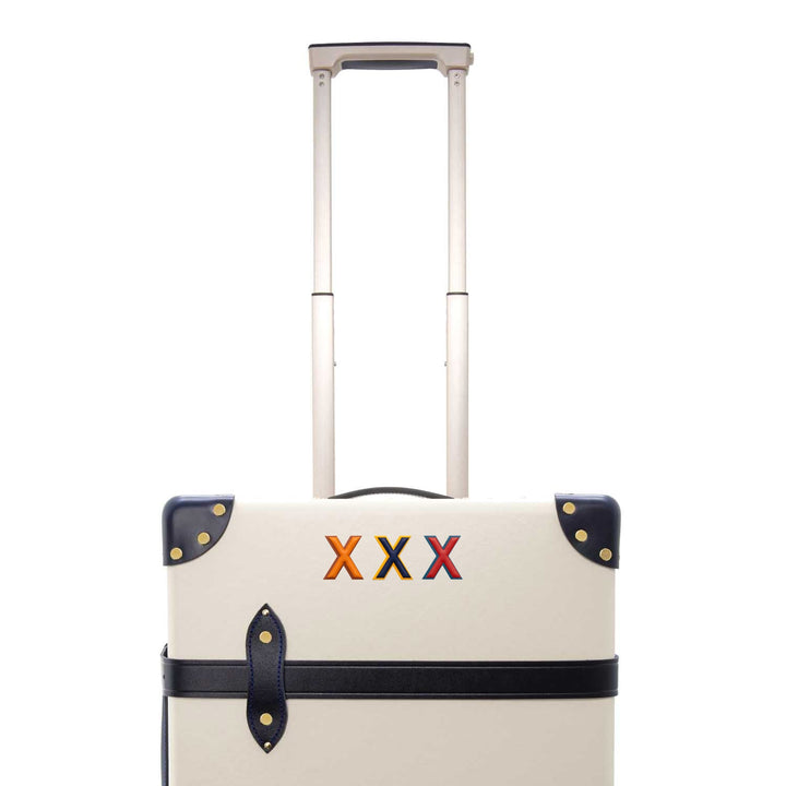 Alphabet · Leather Sticker | Yellow/Dark Blue | X