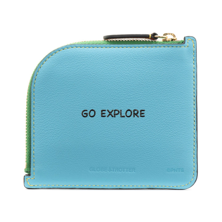 Peanuts · Coin Pouch | Sky Blue/Green