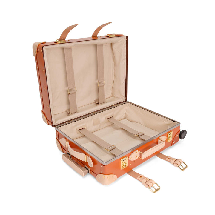 Cotswolds · Carry-On - 4 Wheels | Orange/Natural/Gold