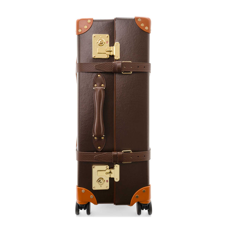 Cotswolds · Large Check-In - 4 Wheels | Brown/Orange/Gold