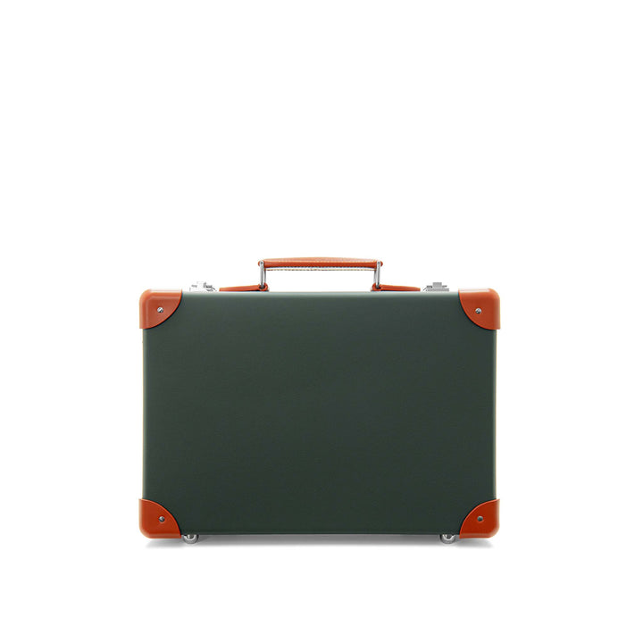 Crafted · Small Attaché | Leaf/Orange/Chrome