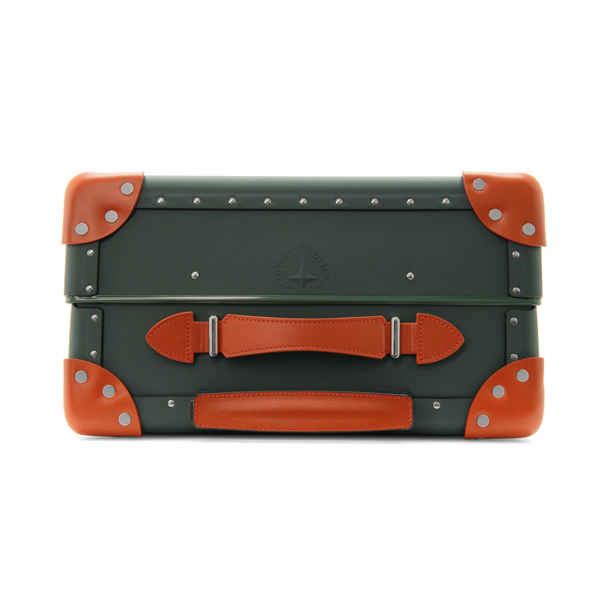 Crafted · Carry-On - 4 Wheels | Leaf/Orange/Chrome