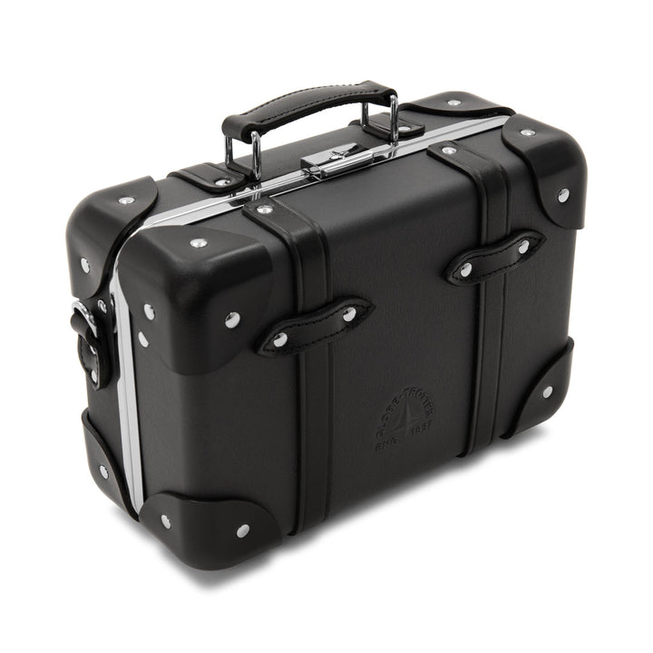 Crafted · Micro Case | Black/Black/Chrome