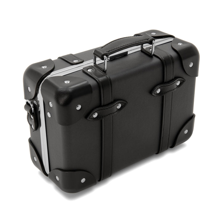 Crafted · Micro Case | Black/Black/Chrome