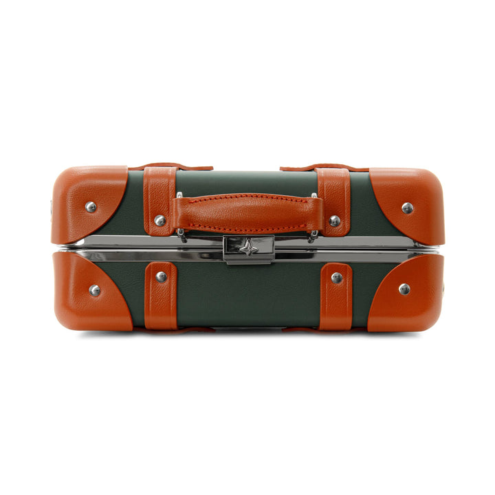 Crafted · Micro Case | Leaf/Orange/Chrome