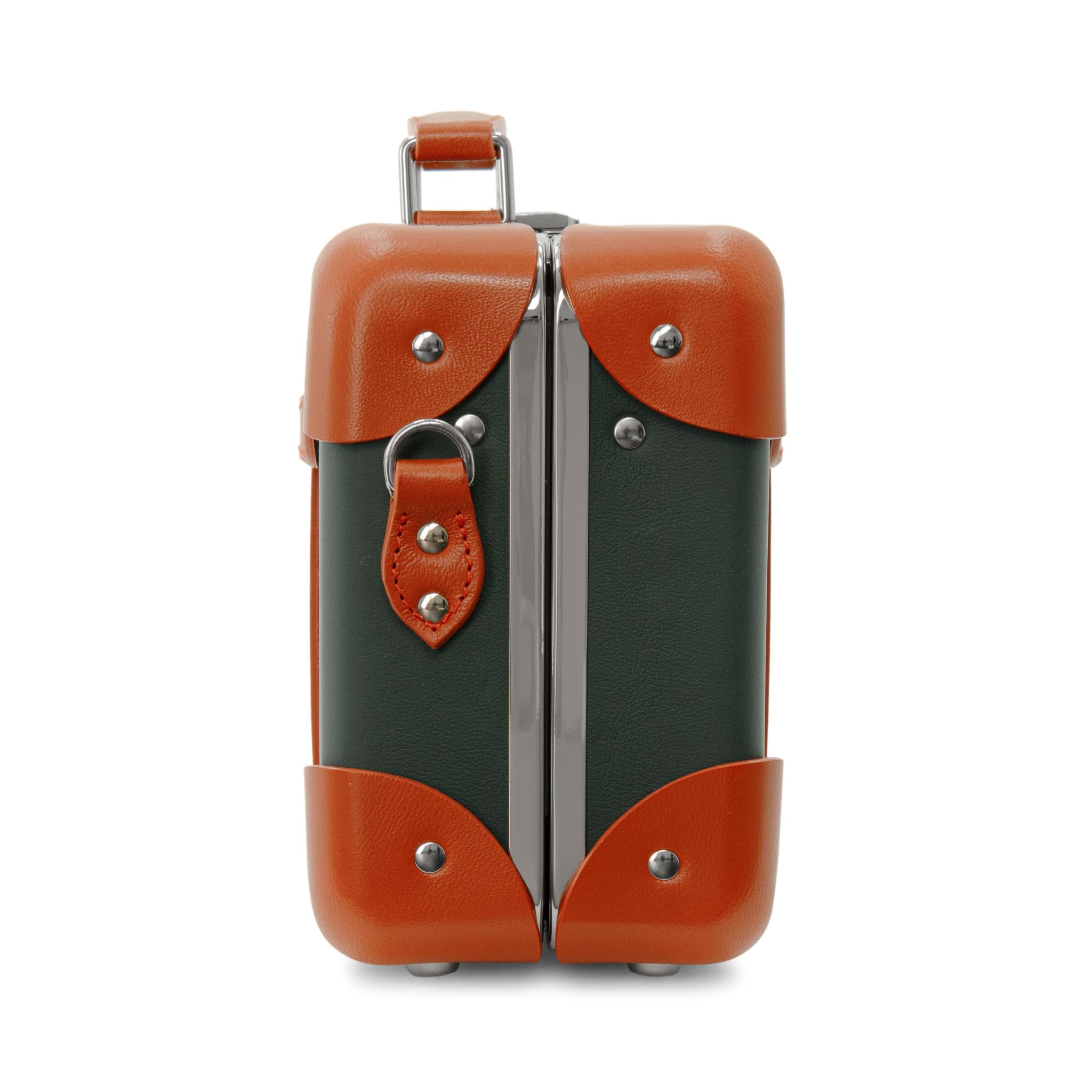 Crafted · Micro Case | Leaf/Orange/Chrome