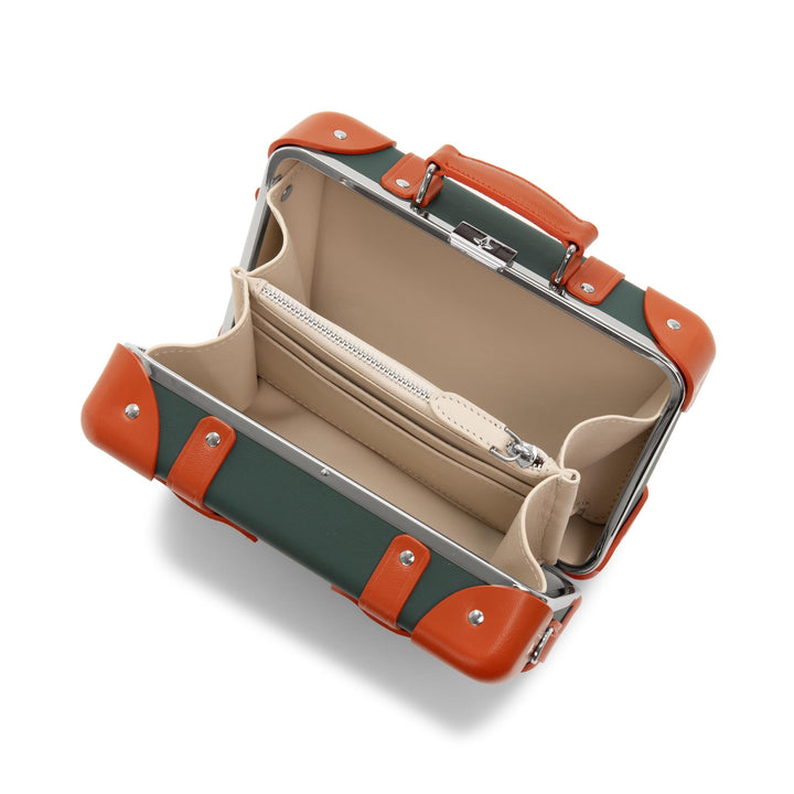 Crafted · Micro Case | Leaf/Orange/Chrome