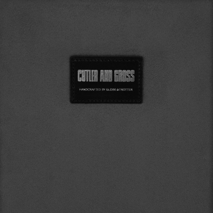 Cutler & Gross · 4-Slot Glasses Cases | Black/Black/Chrome