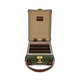 Cutler & Gross · 4-Slot Glasses Cases | Green/Brown/Gold
