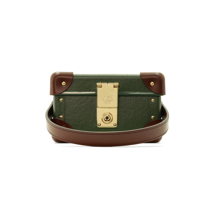 Cutler & Gross · 4-Slot Glasses Cases | Green/Brown/Gold