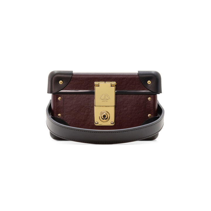 Cutler & Gross · 4-Slot Glasses Cases | Oxblood/Black/Gold