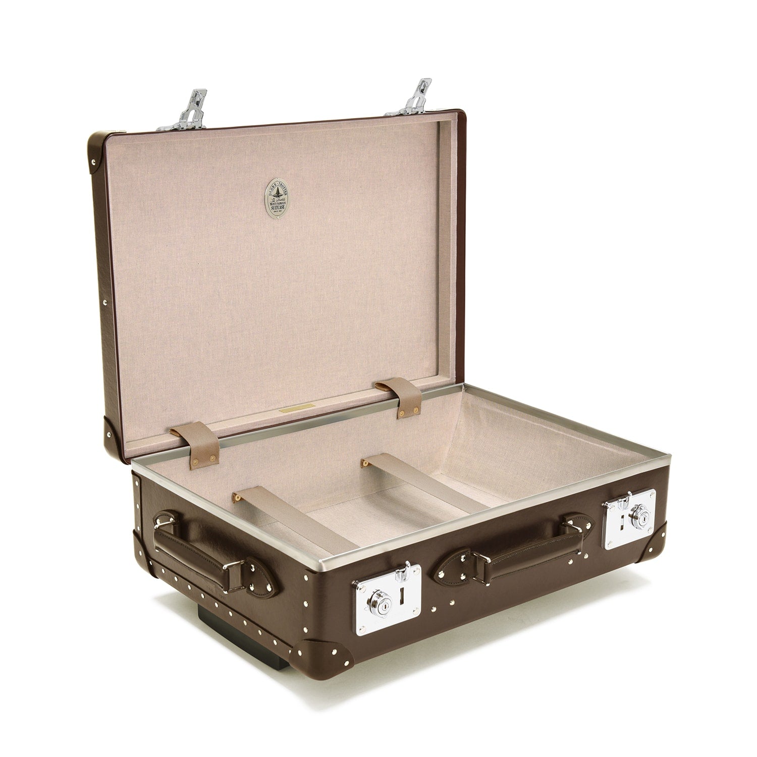 Original · Carry-On - 2 Wheels | Brown/Brown/Chrome