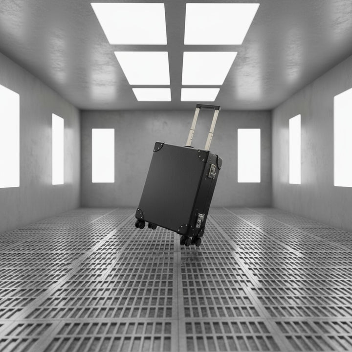 Carbon Fibre · Carry-On - 4 Wheels | Carbon Fibre/Black/Chrome